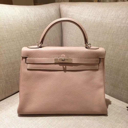 Hermes kelly 32 cm original togo leather beige